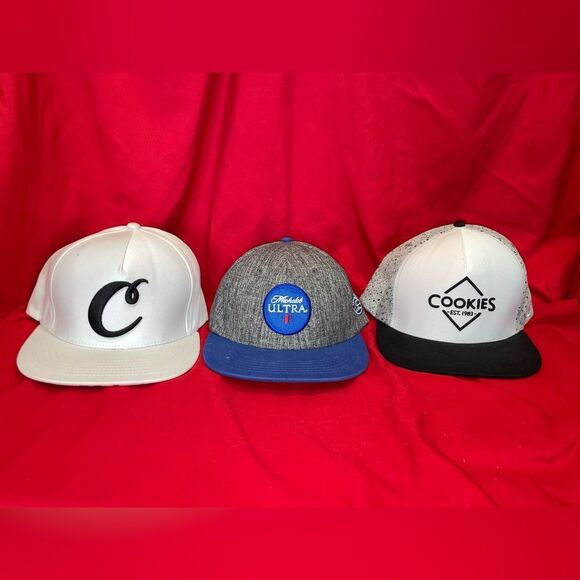 Cookies and Michelob Ultra Snapback Hats - Picture 1 of 7